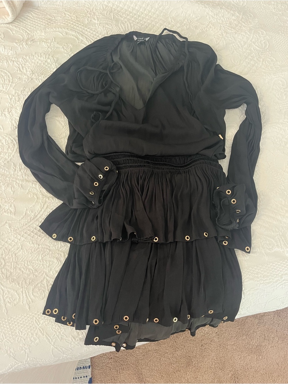 Current Air LA Black Mini Dress